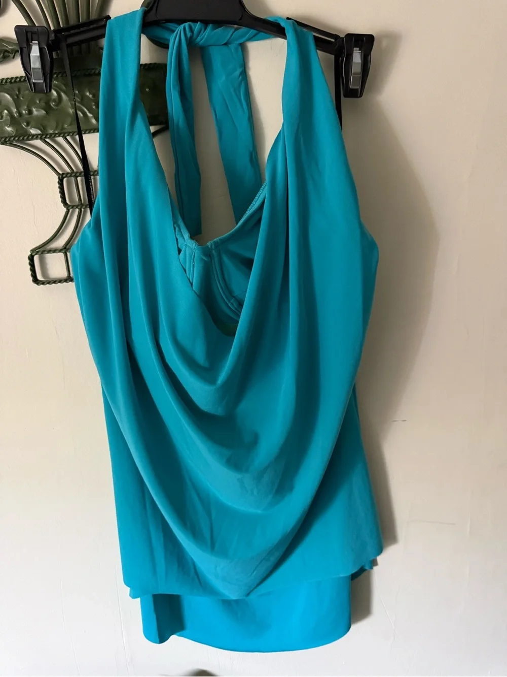 Magicsuit Sophie Tankini Top pacific blue. Size 8 NWT